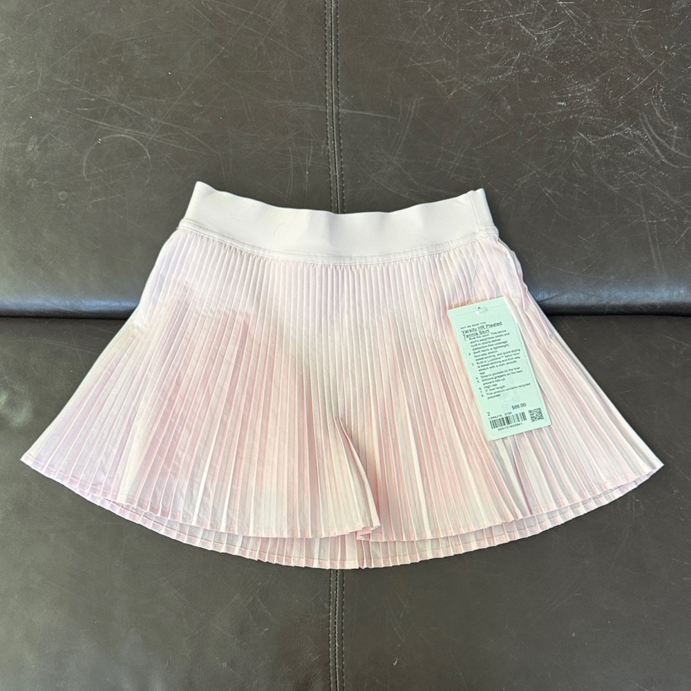 Pleated Pink Skirt